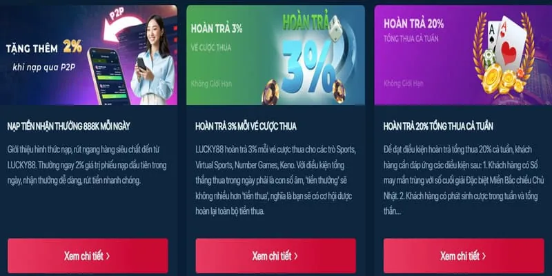 Thưởng nạp tiền đầu tiên trên ứng dụng